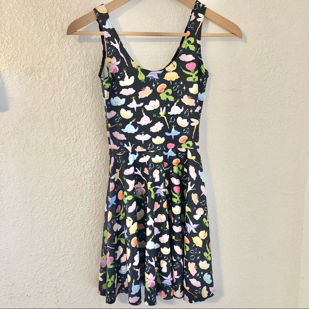 BlackMilk Fantasia Scoop Skater Dress Women Size XXS